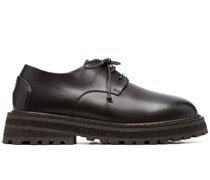 Derby-Schuhe mit dicker Sohle