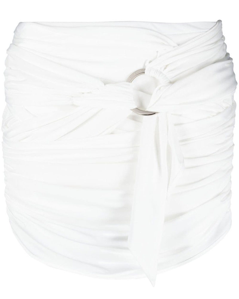 ATTICO Damen Drapierter Rock