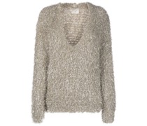 Metallic-Pullover
