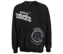 Sweatshirt mit Slogan-Print