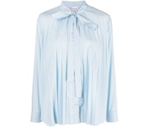 Plissierte Bluse