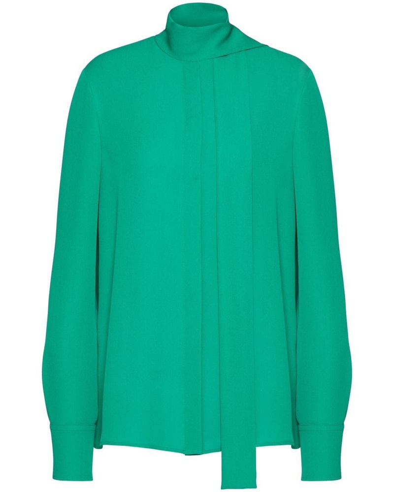 Valentino Garavani Damen Georgette Hemd aus Seide