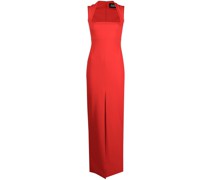Maxikleid mit eckigem Ausschnitt