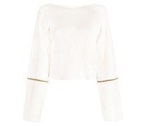 knitted crop Pullover