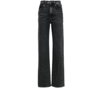 Kate Straight-Leg-Jeans mit hohem Bund