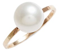 14kt Gelbgoldring mit Perlen