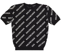 Pullover mit Logo-Print