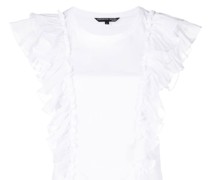 T-Shirt mit Rüschen
