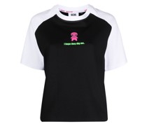 T-Shirt mit Slogan-Print