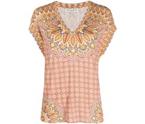 T-Shirt mit V-Ausschnitt