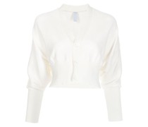 Cardigan mit tiefer Schulter