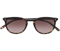 Sonnenbrille mit transparentem Gestell
