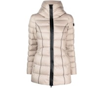 Daunenjacke mit Stehkragen