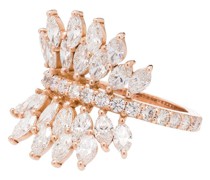 18kt 'Butterfly' Goldring mit Diamanten