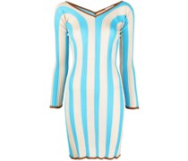 Gestreiftes Strickkleid