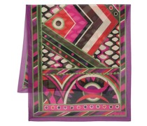 Vivara-print cotton scarf