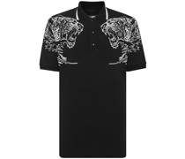 Poloshirt mit Tiger-Print