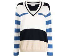 Pullover in Colour-Block-Optik
