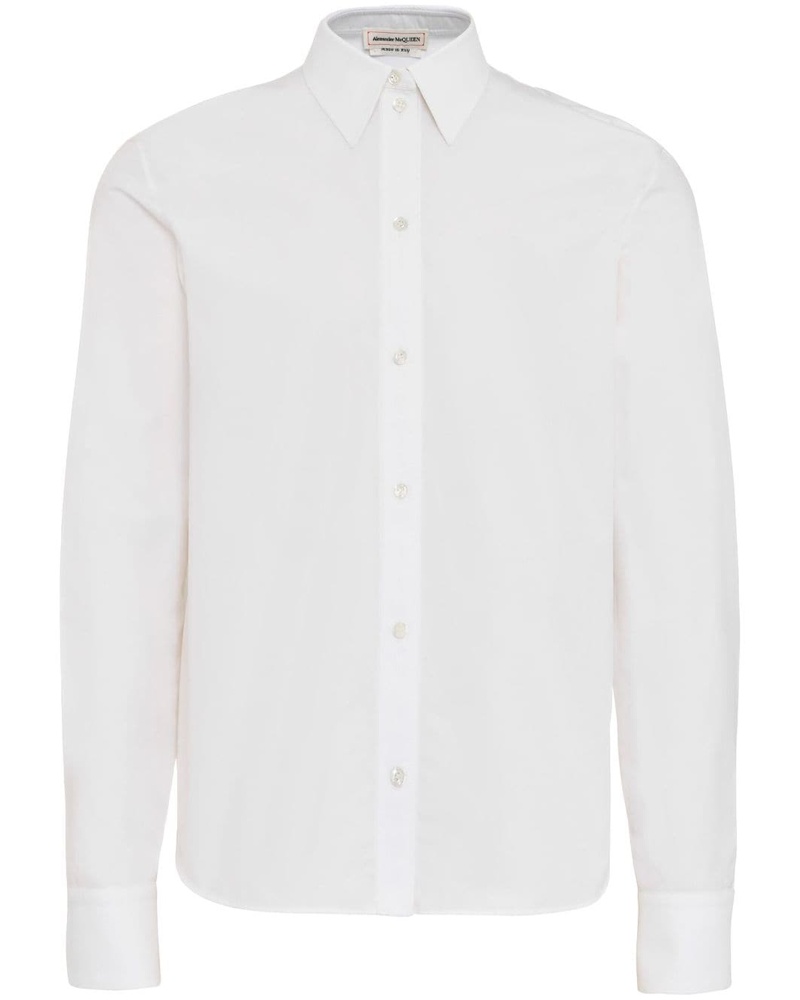 Alexander McQueen Damen Hemd aus Popeline