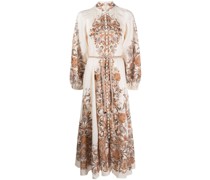 Midikleid mit Paisley-Print