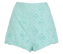 Aline Shorts mit Lochstickerei