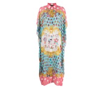 Hemdkleid mit Schmetterlings-Print