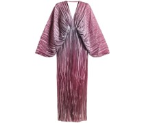 De Luxe Abendkleid mit Knitteroptik