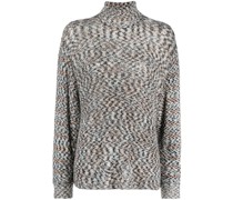 Pullover mit Stehkragen