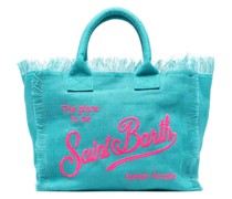 Strandtasche mit Logo-Stickerei