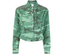Hemd mit Camouflage-Print