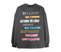 Sweatshirt mit Logo-Print