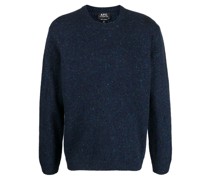 A.P.C. Melierter Pullover