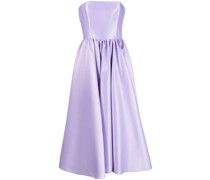 Schulterfreies Midikleid