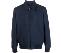 Gefütterte Jacke mit Reißverschluss