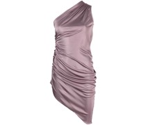 Drapierte One-Shoulder-Kleid