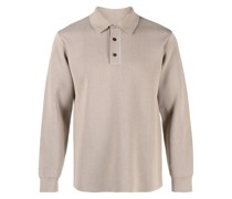 Langärmeliges Poloshirt