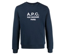 A.P.C. Sweatshirt aus Bio-Baumwolle
