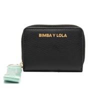 logo-tag leather purse
