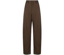 High-Waist-Hose mit weitem Bein