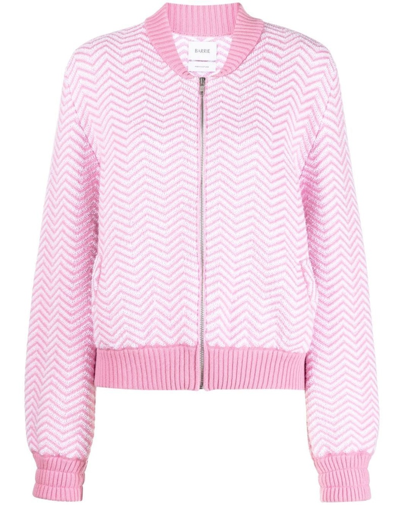 Barrie Damen Jacke mit Zickzackmuster