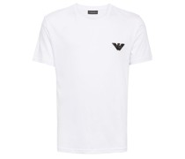 T-Shirt mit Adlerapplikation