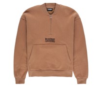 Sweatshirt mit Logo-Stickerei