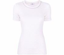 T-Shirt mit Kristallen