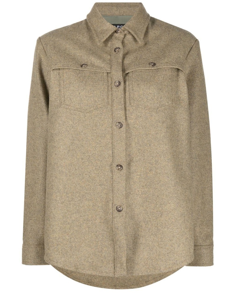 A.P.C. Damen A.P.C. Geknöpfte Hemdjacke
