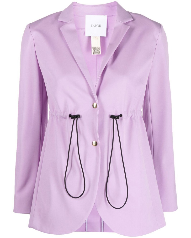 Patou Damen Einreihiger Blazer
