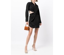 Drapiertes Hemdkleid