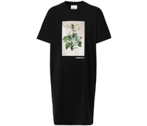 T-Shirtkleid mit botanischem Print