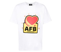 T-Shirt mit "Love & Peace"-Print
