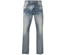 D-Strukt Jeans im Distressed-Look