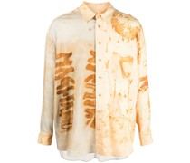 Hemd mit Rusty-Print